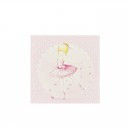 Pretty Ballerina Pink Luncheon Napkins