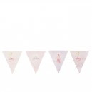 Pretty Ballerina Pink 3m Paper Bunting