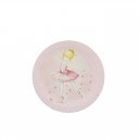 Pretty Ballerina Pink 9 inch Paper Plates